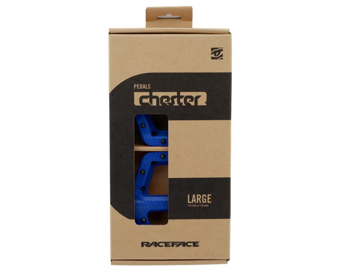 Race Face Chester Composite Platform Pedals (Blue) (L) - view 3